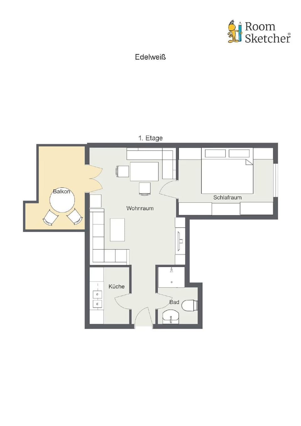 Gästehaus Christophorus - Edelweiß Apartment in Mittenwald