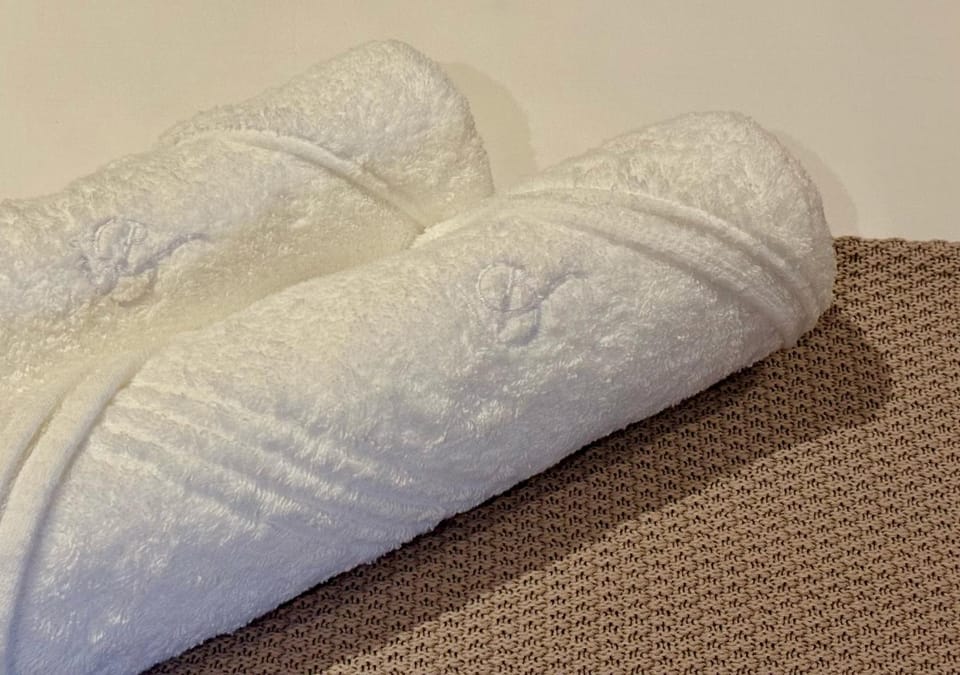 Decorative detail, towels