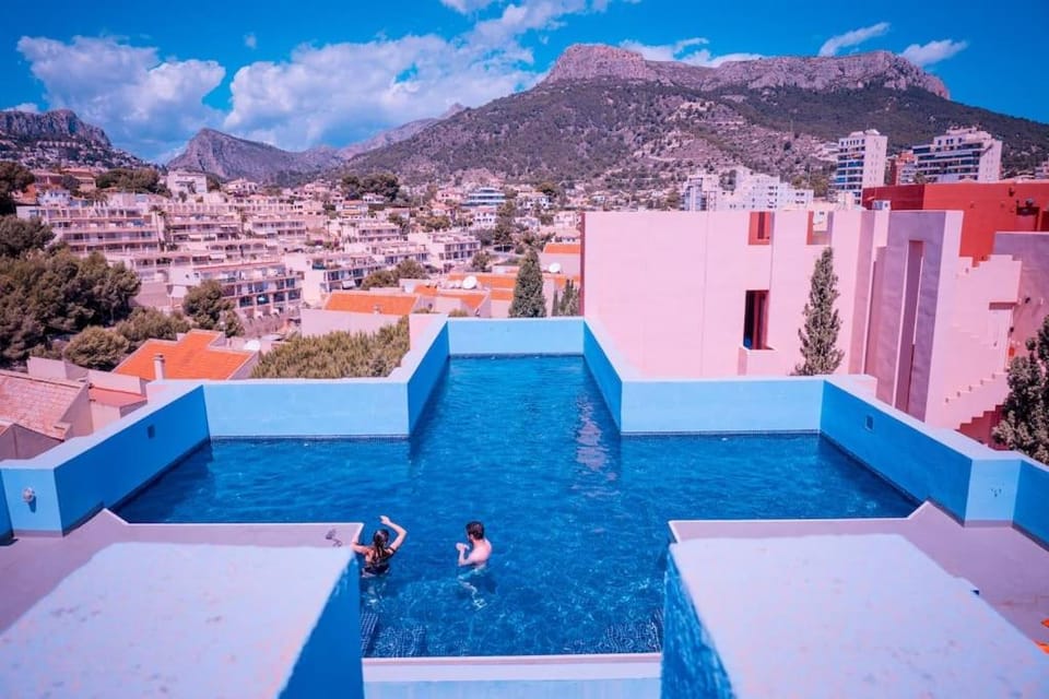 Natural landscape, View (from property/room), Mountain view, Pool view, Swimming pool