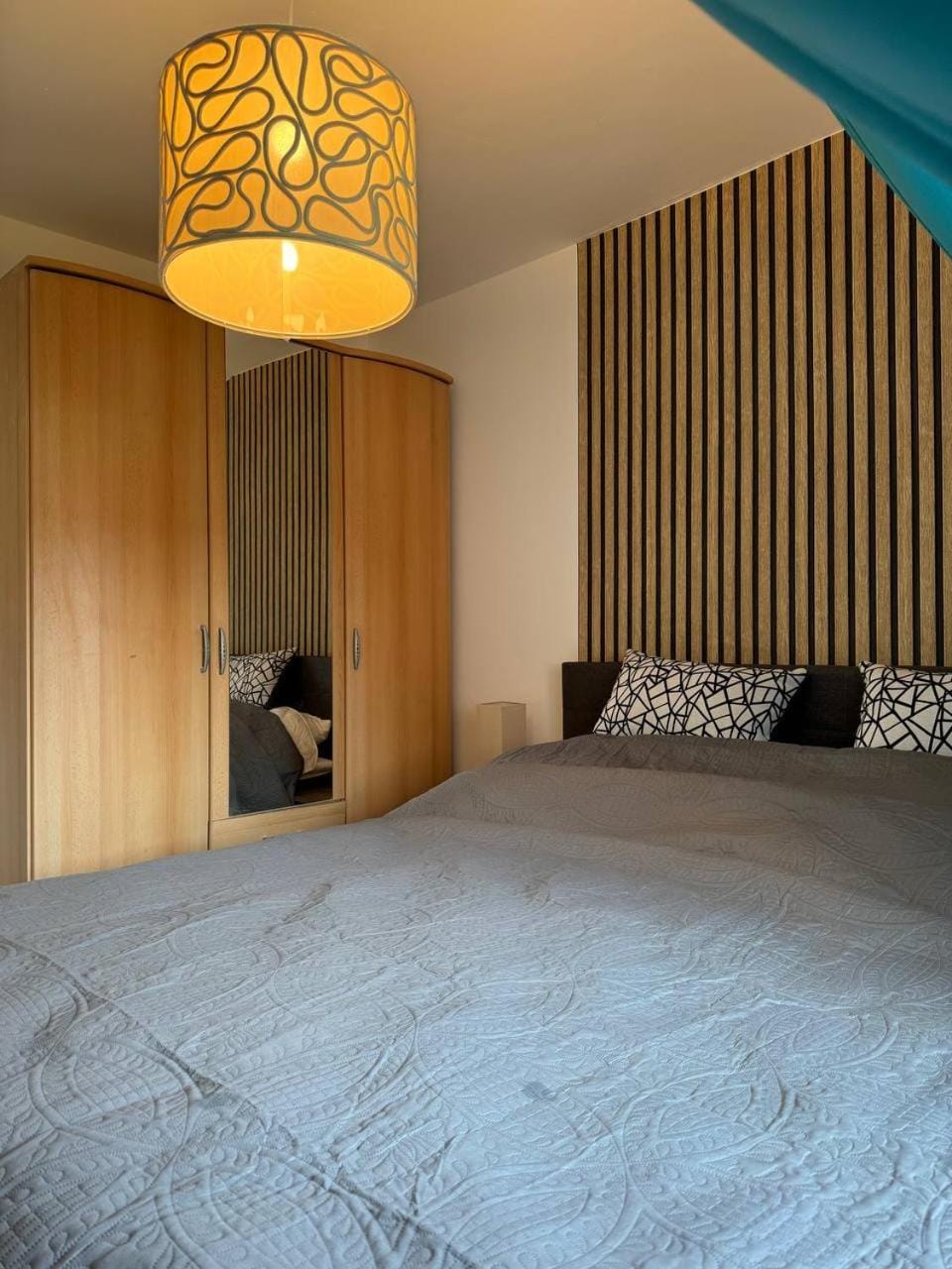 Bed, Photo of the whole room, Bedroom, wardrobe