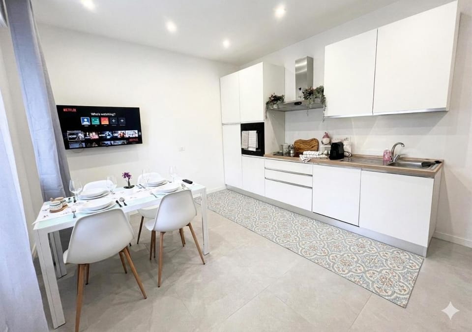 Living room, kitchen