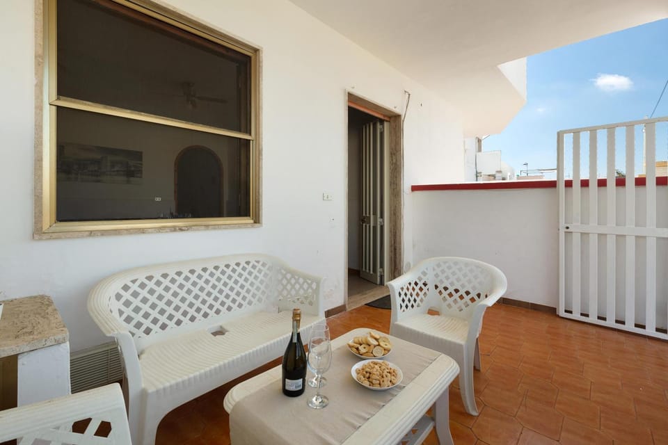 Property building, Patio