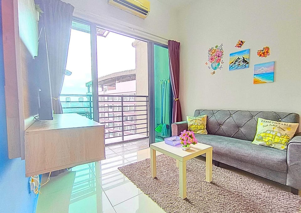 Living room, Seating area, air conditioner