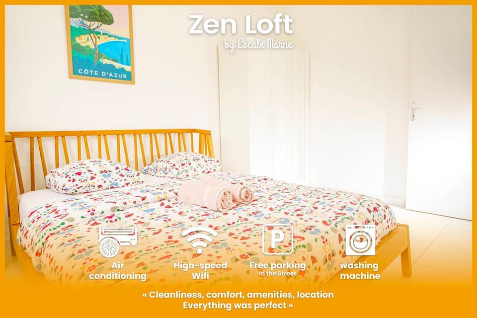 escale-marne fr - Free Parking - AC - Climatisation - Parking Gratuit Apartment in Île-de-France