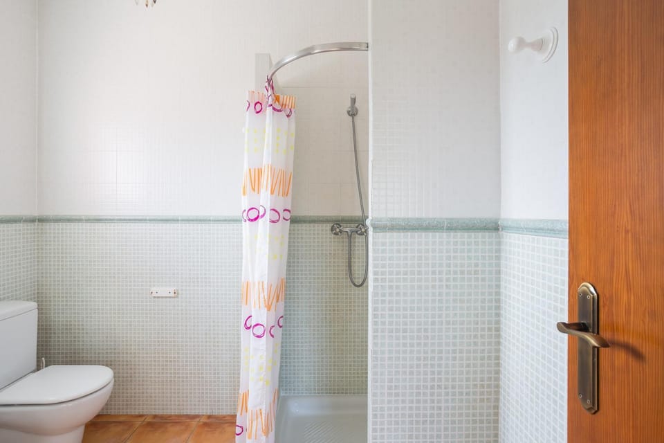 Bathroom, Living room