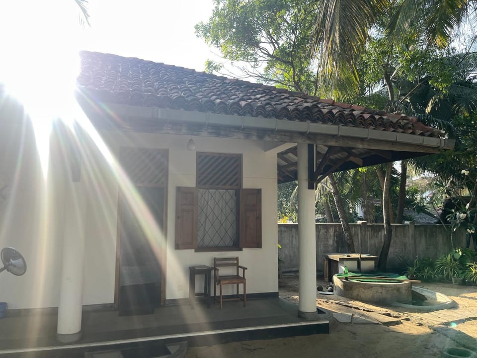 Property building, Garden view