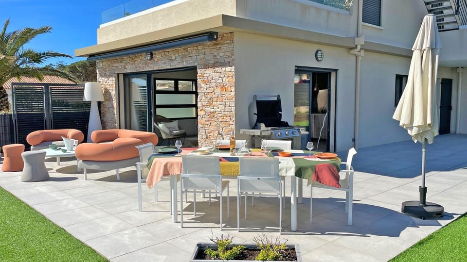 Property building, Patio
