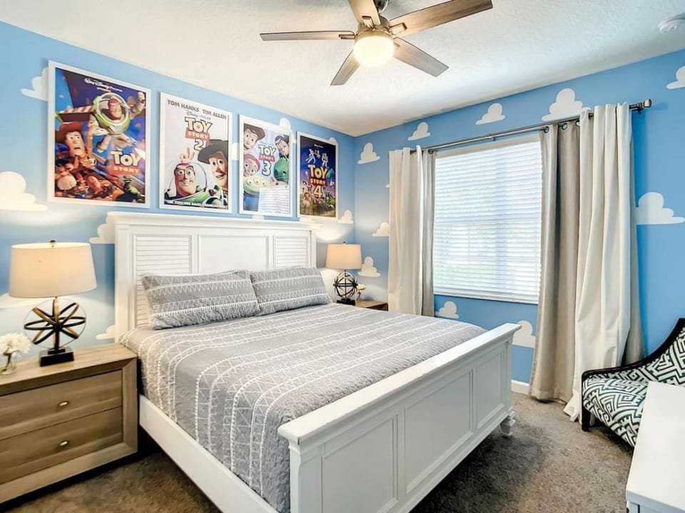 Bed, Bedroom