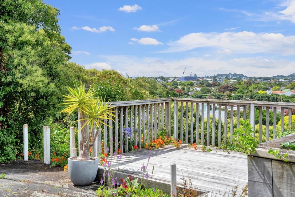 Patio, City view