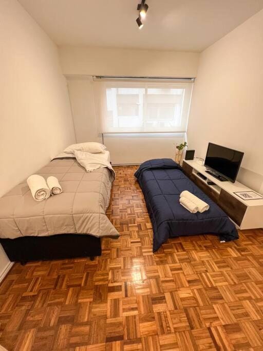 Bed, TV and multimedia, Living room, Bedroom