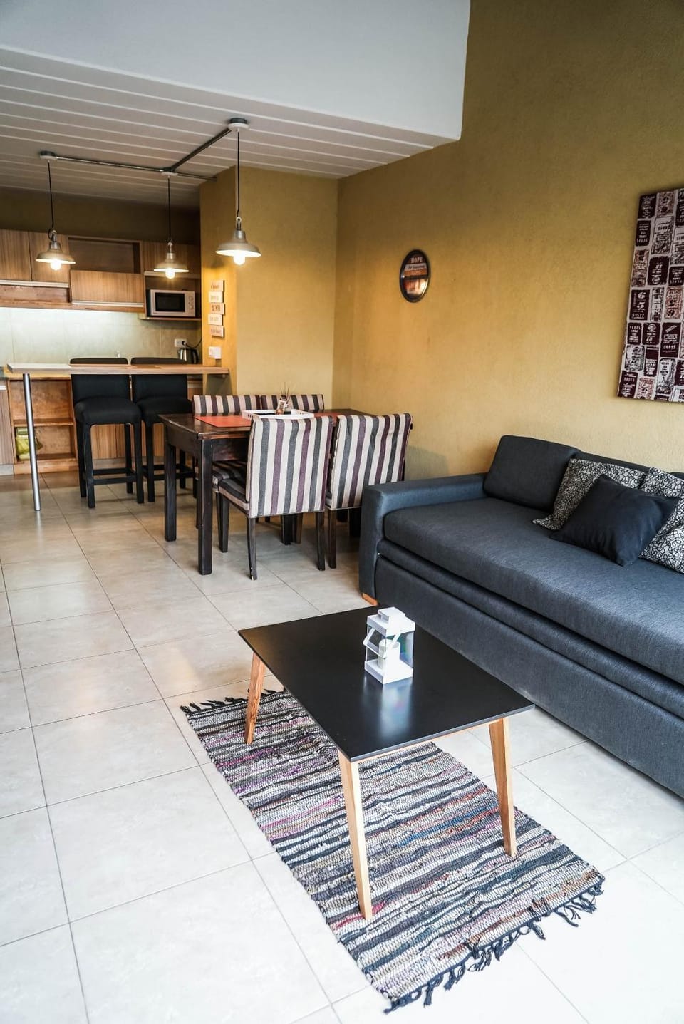 Living room, Dining area