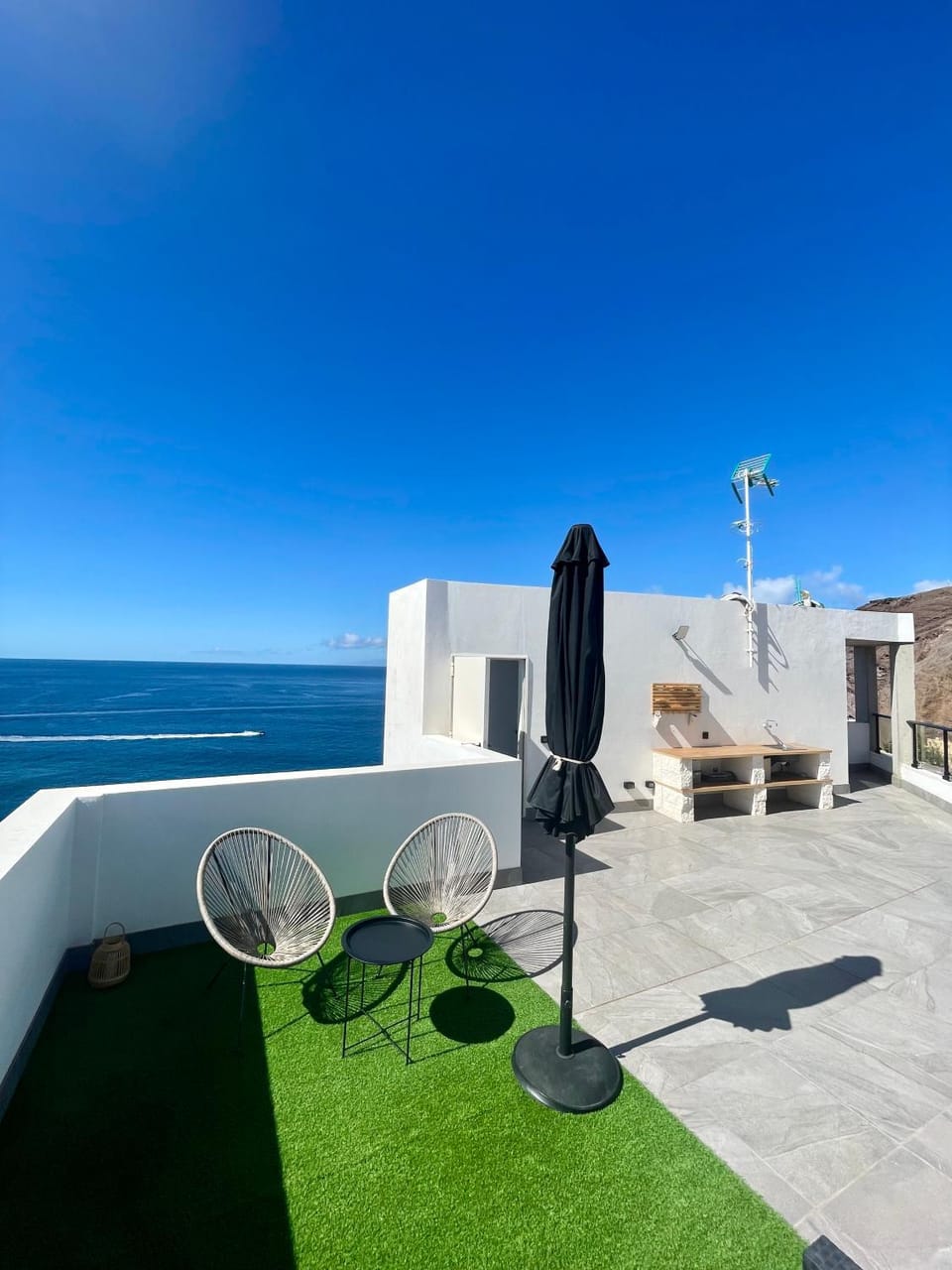 View (from property/room), Balcony/Terrace, Sea view