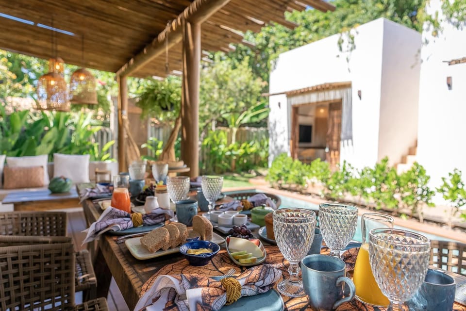 Garden, Dining area, Garden view, Breakfast