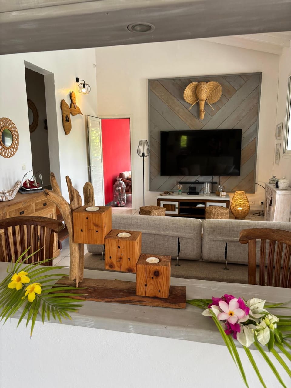 La villa rouge Apartment in Grande-Terre, Guadeloupe