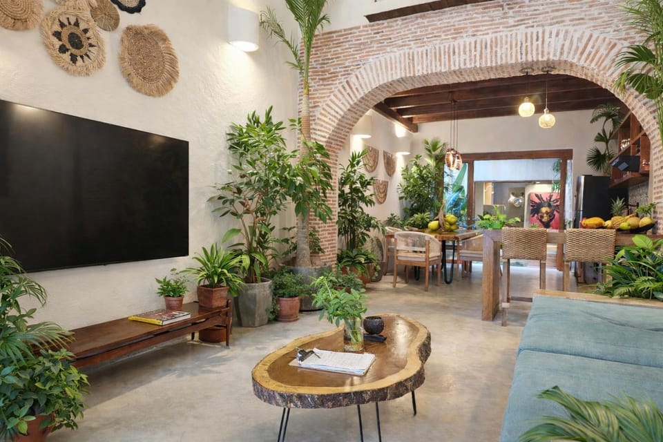 Casa Coco 1680 Colonial & Art House In Old City - Pool - Jasussi - View House in Cartagena