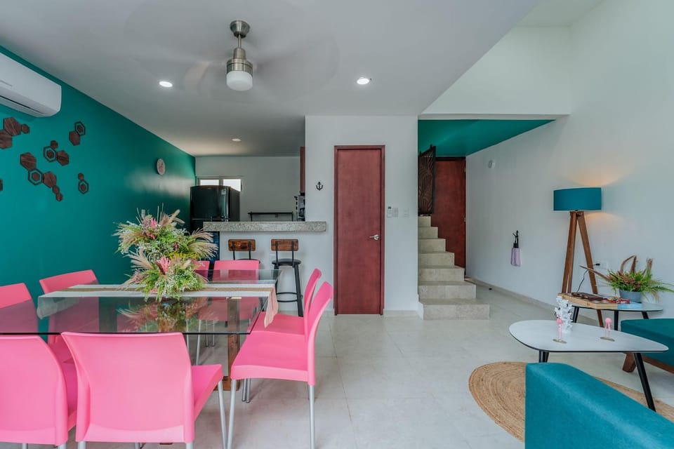 Villa con alberca, a una cuadra del mar Apartment in State of Yucatan