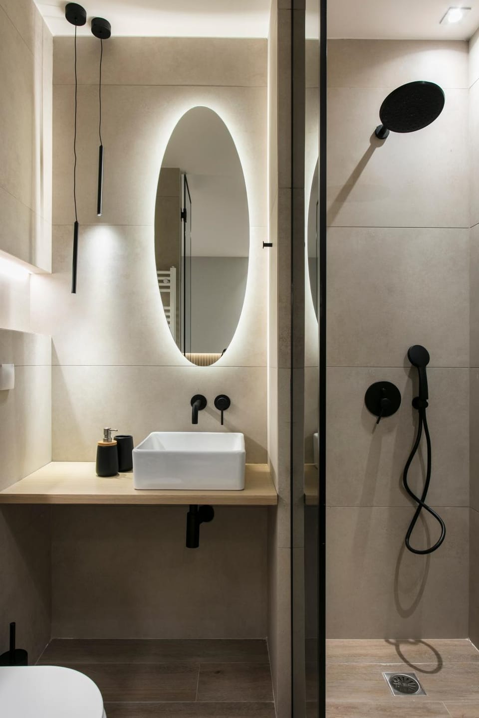 Shower, Bathroom, towels