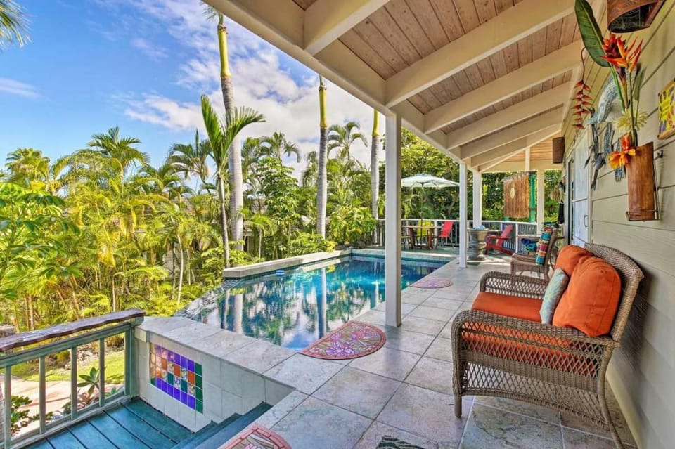 Falling Waters Kona Villa in Big Island