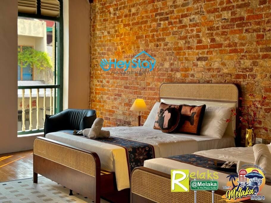Heritage House 16Pax RiverView 3 Mins WalkJonker House in Malacca