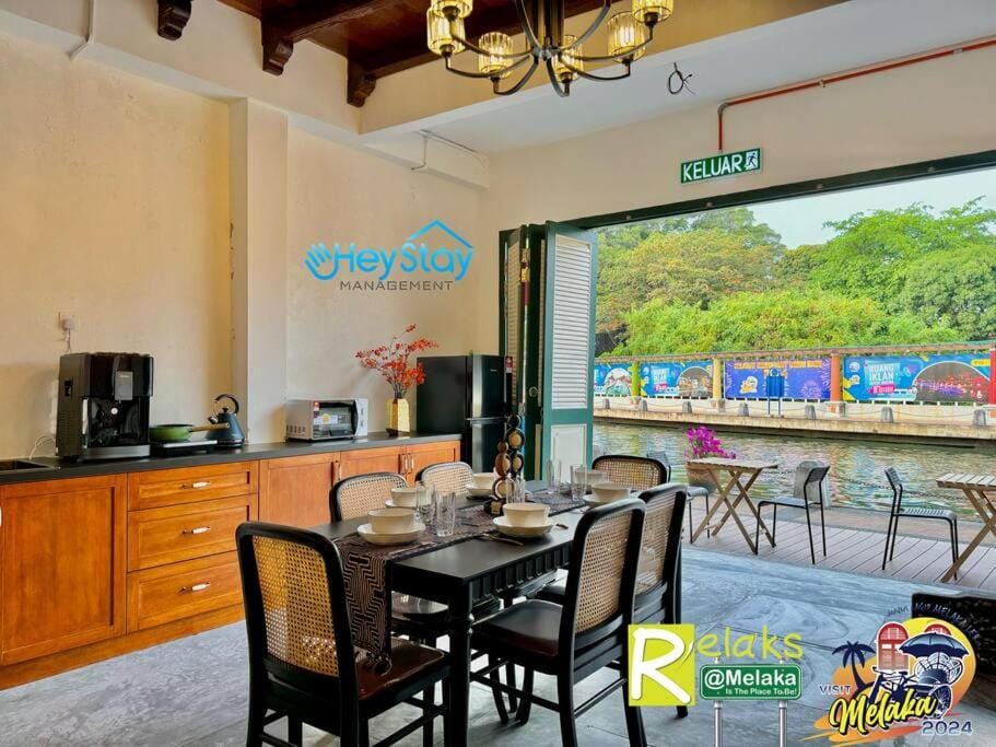 Heritage House 16Pax RiverView 3 Mins WalkJonker House in Malacca
