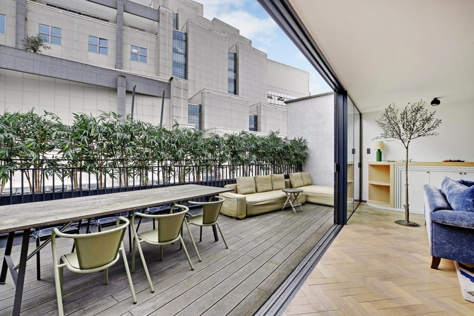 Property building, Patio, Day, View (from property/room), Balcony/Terrace