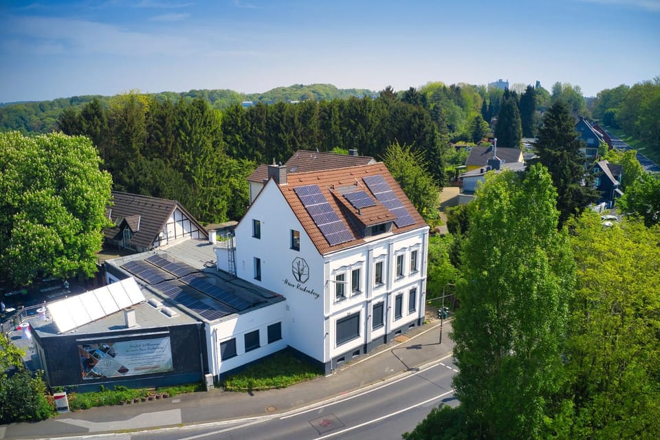 Property building, Natural landscape, Bird's eye view, Street view