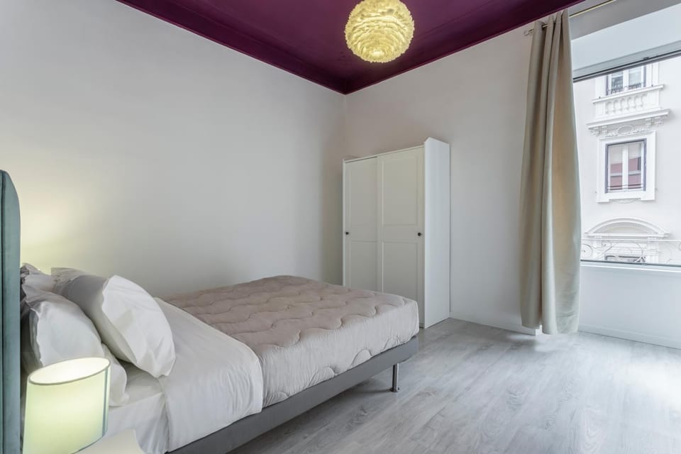 Bed, Photo of the whole room, Bedroom, wardrobe