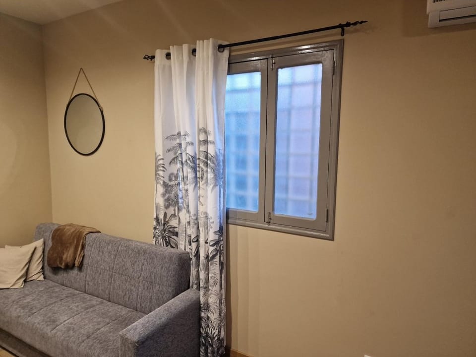 Living room, air conditioner