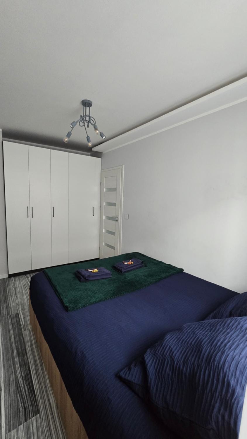 Bed, Photo of the whole room, Bedroom, wardrobe