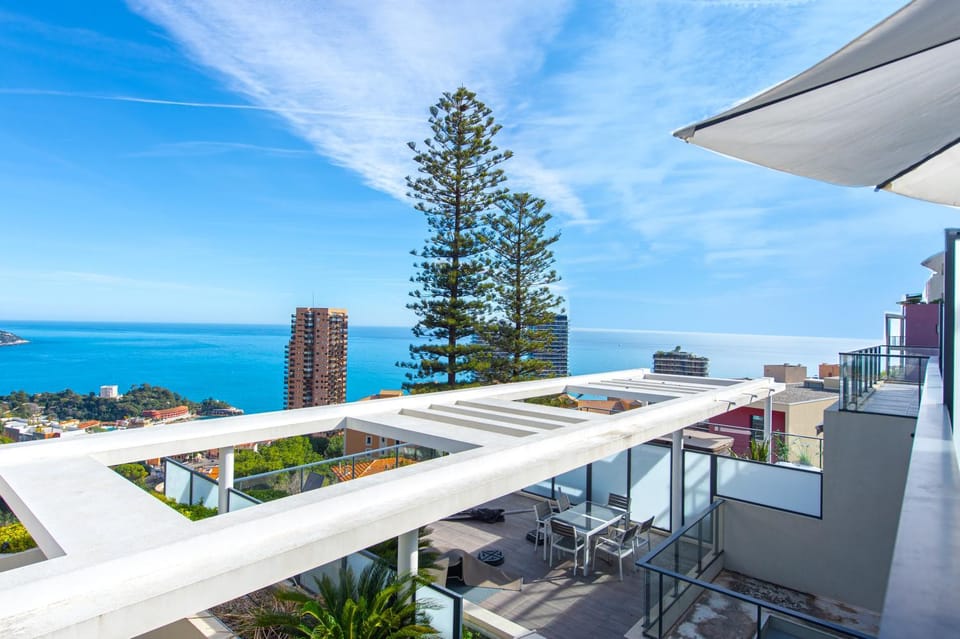 View (from property/room), Balcony/Terrace, Sea view