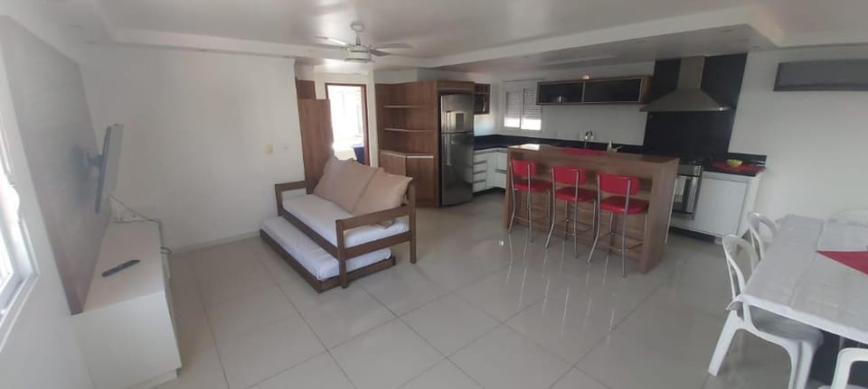 Kitchen or kitchenette, Living room, Seating area