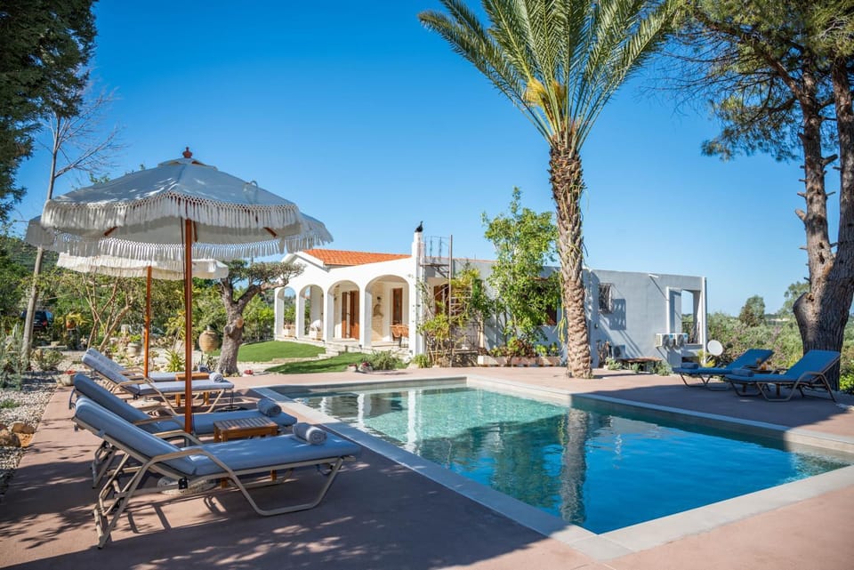 Patio, Day, Garden view, Swimming pool, sunbed