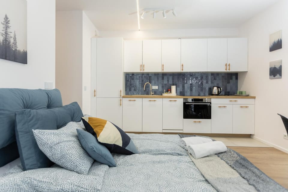 Kitchen or kitchenette, Living room, Seating area, dishwasher, stove