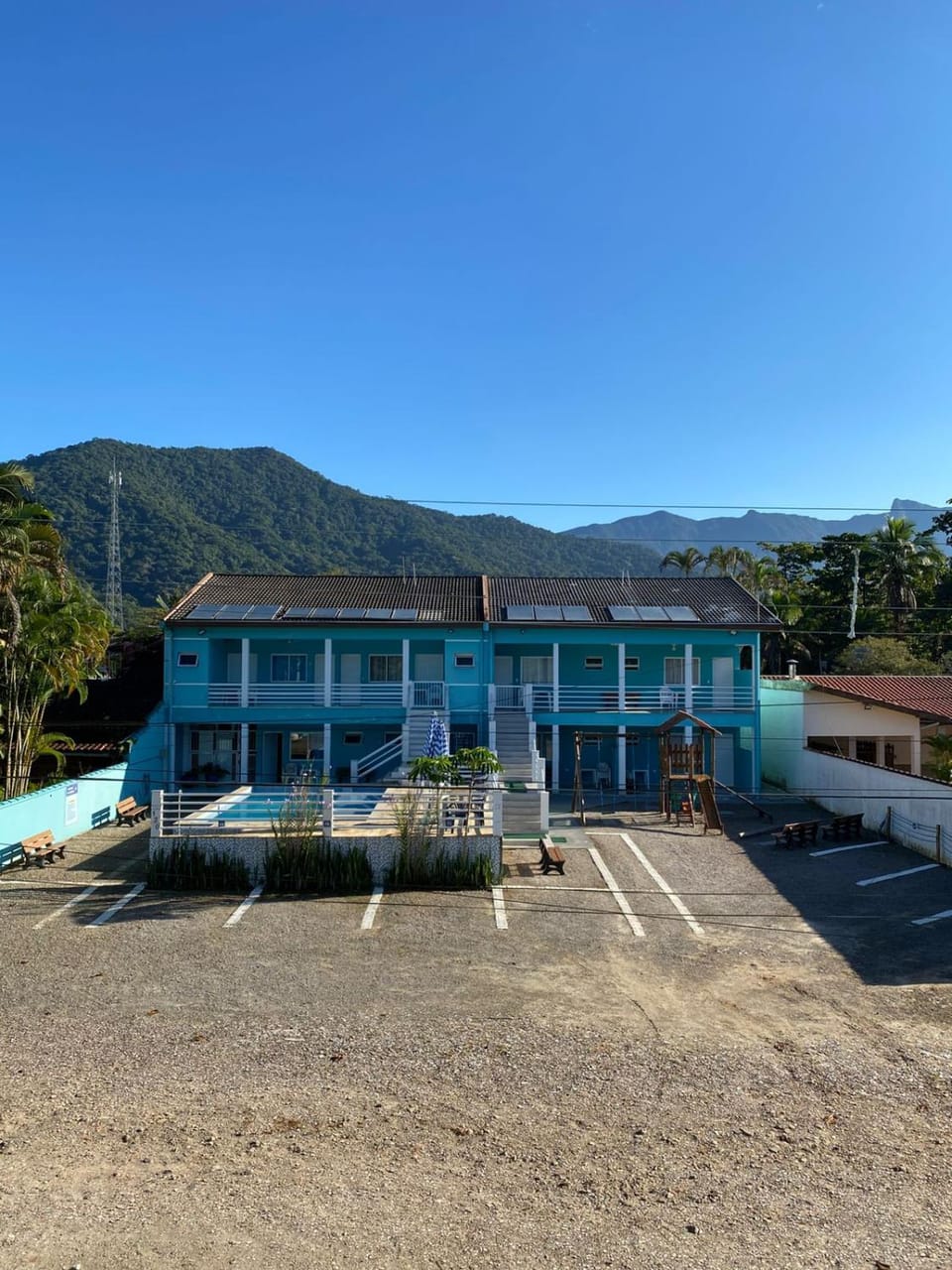 Property building, Swimming pool, Parking