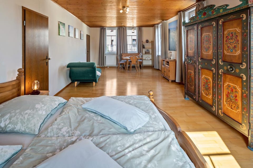 Property building, Living room, Bedroom