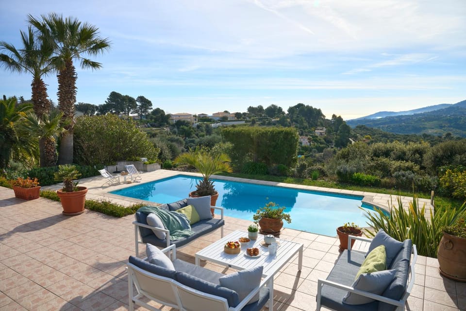 Spring, Day, Garden, Balcony/Terrace, Garden view, Pool view, Swimming pool
