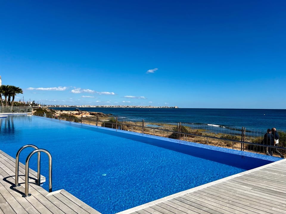 Pool view, Sea view, Swimming pool