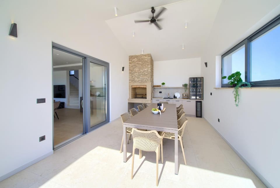 Luxury Villa Harmony with heated pool and seaview Villa in Krk