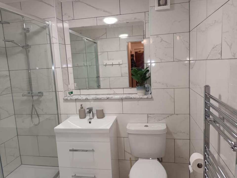 Shower, Toilet, Bathroom, towels