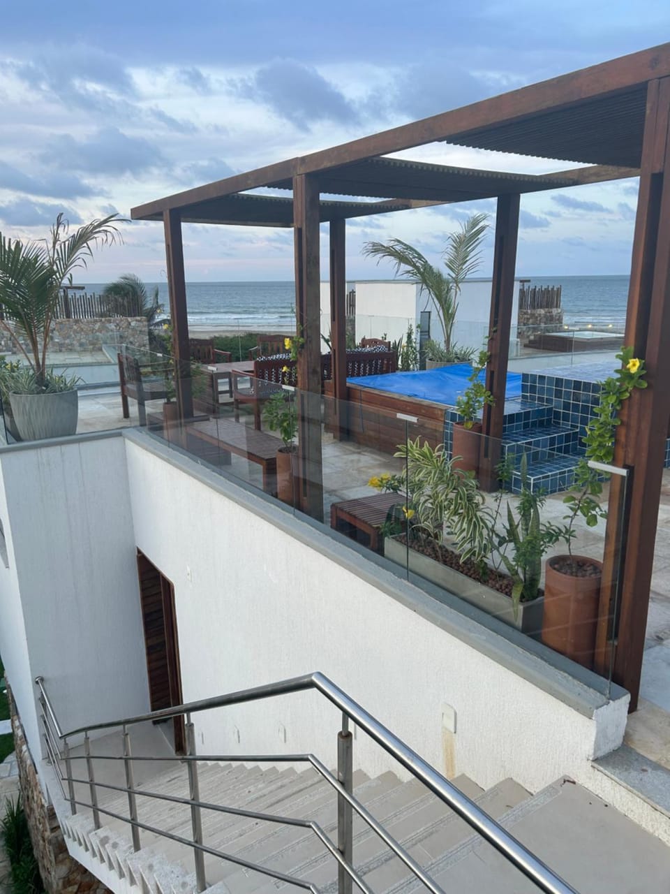 Natural landscape, View (from property/room), Balcony/Terrace, Sea view
