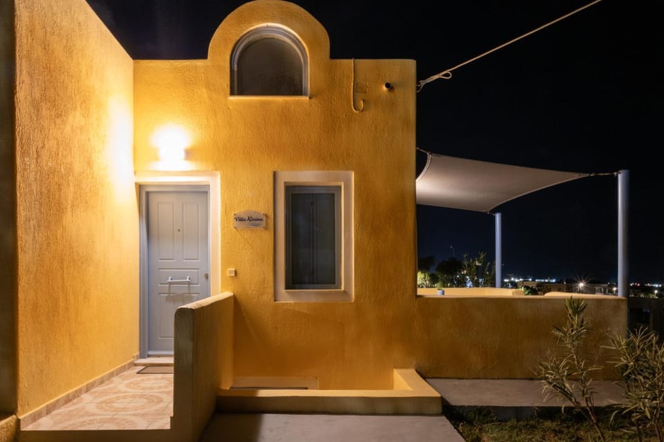 Property building, Patio, Night