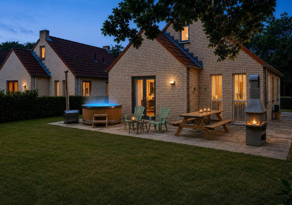 Property building, Garden, Hot Tub