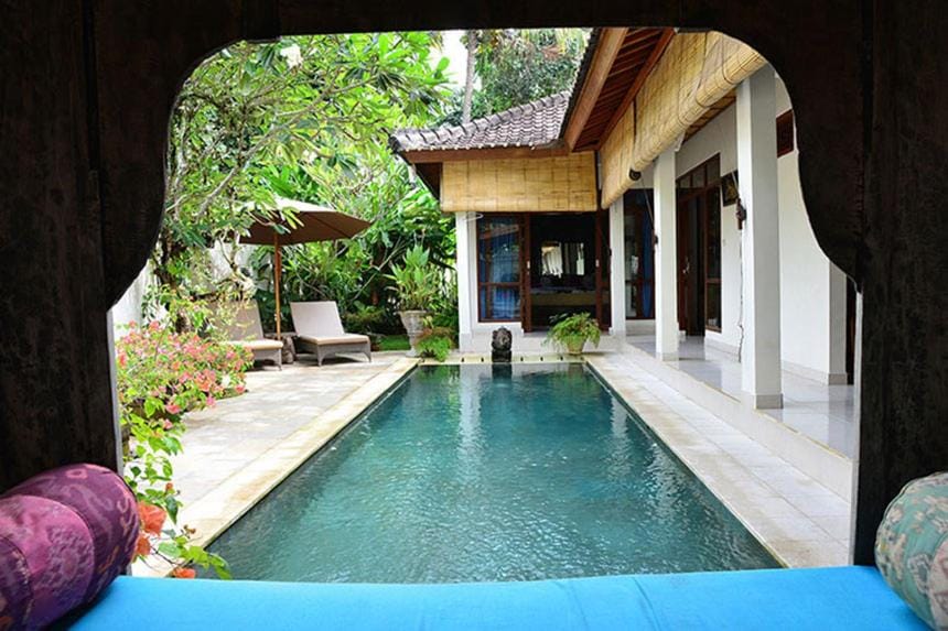Property building, Day, Garden view, Pool view, Swimming pool