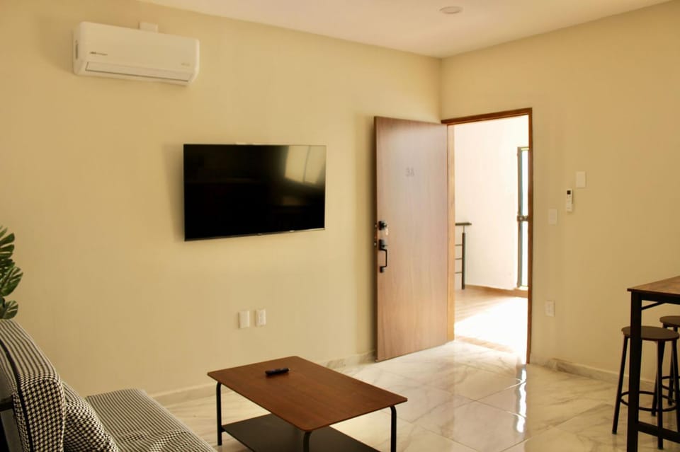 Seating area, air conditioner