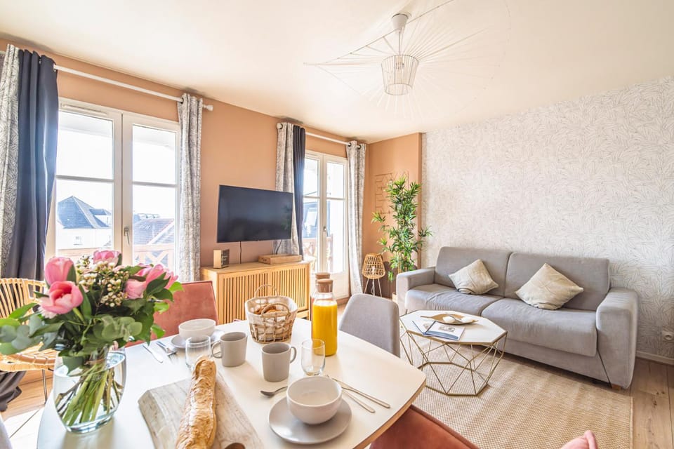 DISNEYLAND - WIFI - PARKING - CENTRE VILLE Apartment in Bailly-Romainvilliers