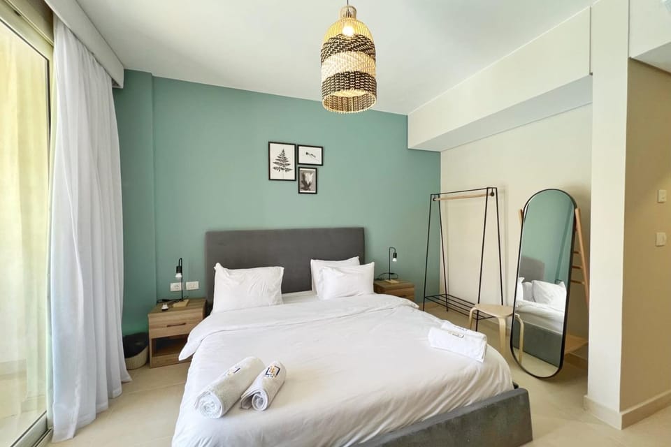 Smooth & Snug 1 BDR Mangroovy Free Beach & Pool Access Apartment in Hurghada