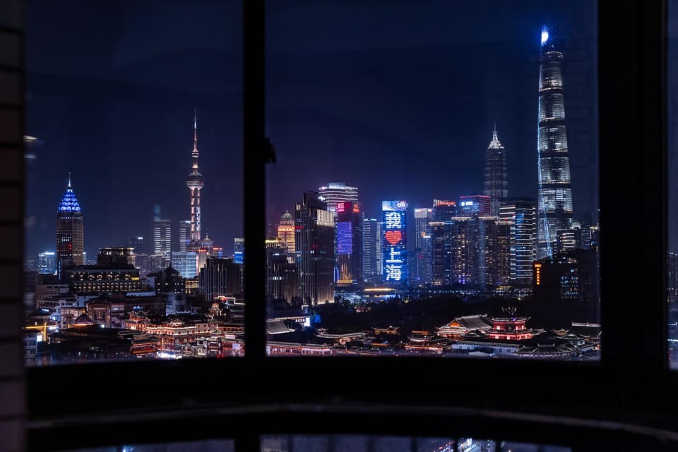 Night, View (from property/room), Balcony/Terrace, City view