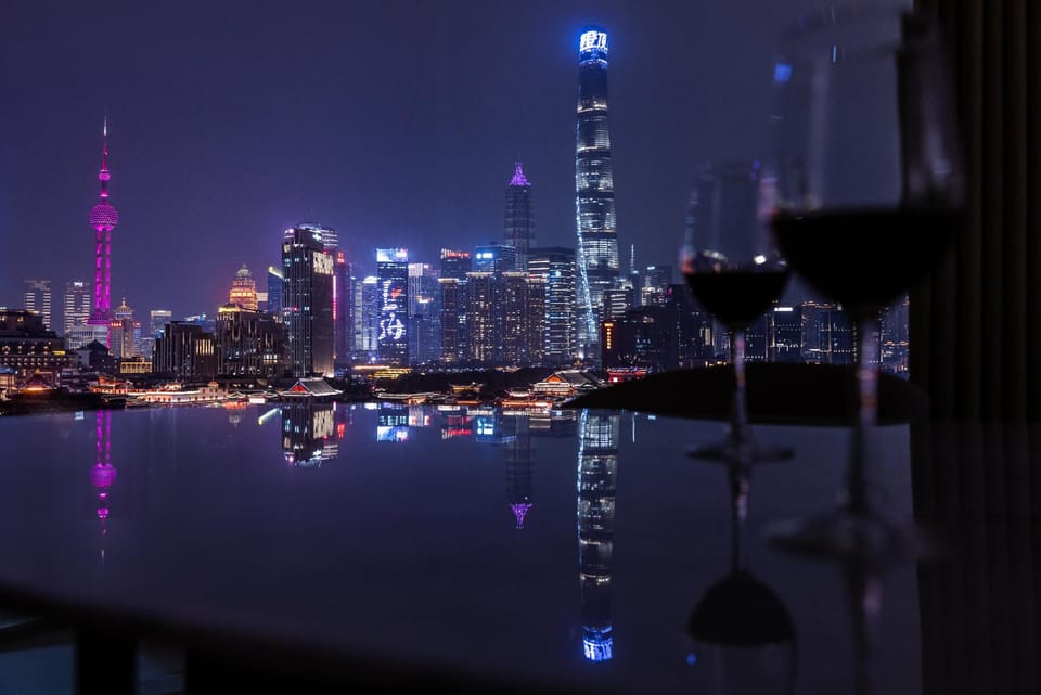 Night, Natural landscape, City view, River view