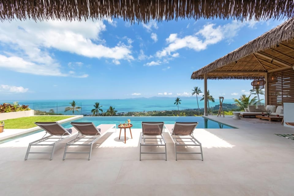 Bohemian Chic Seaview Villa Villa in Ko Samui