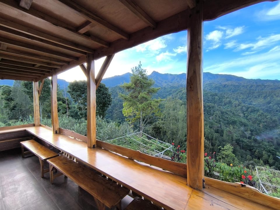 Natural landscape, Balcony/Terrace, Mountain view